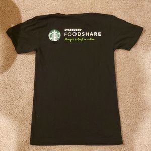 Starbucks Barista Foodshare promotional shirt